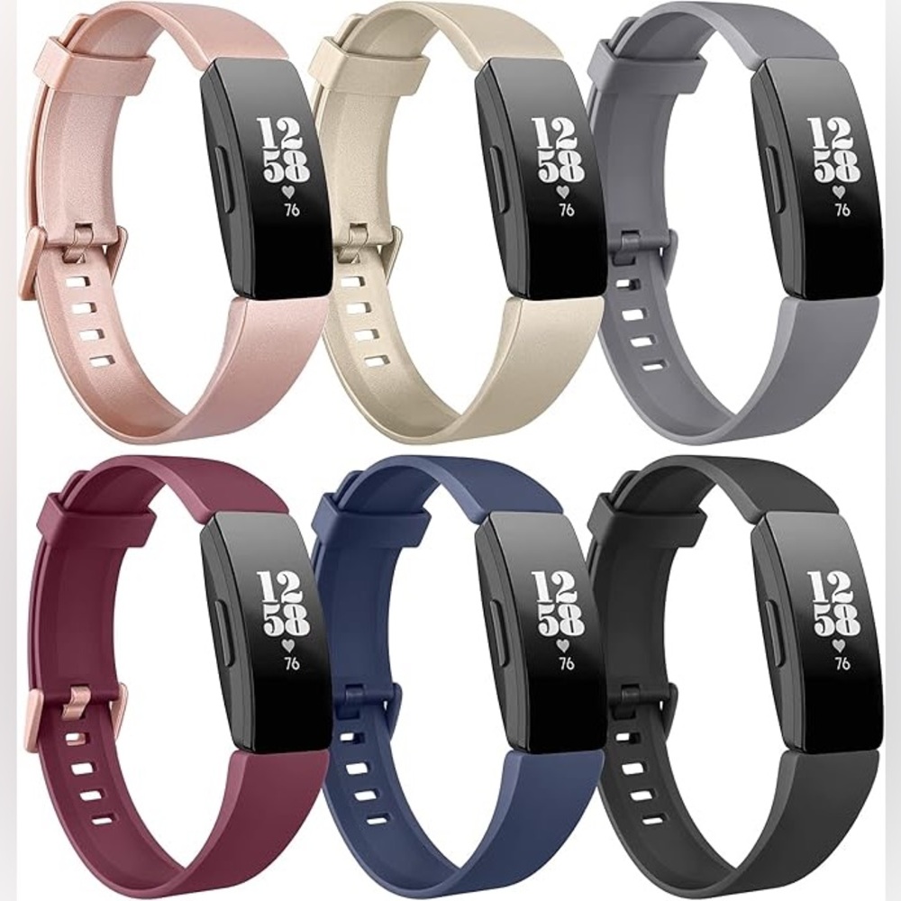 5 Pack of NEW Fitbit Inspire, Inspire 2, Inspire HR Bands